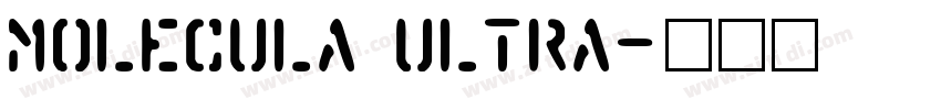 molecula ultra字体转换